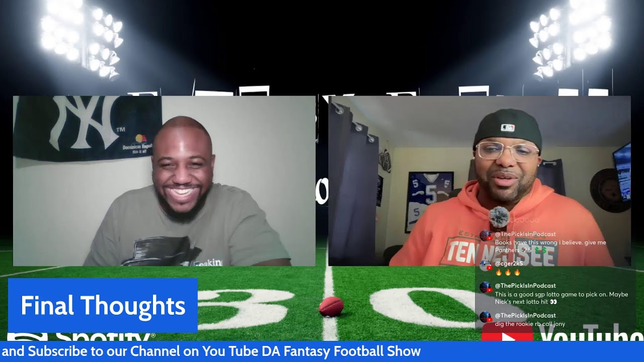 NFL Week 15 Da Fantasy Football Show: DFS, Props, Bets, Start/Sits