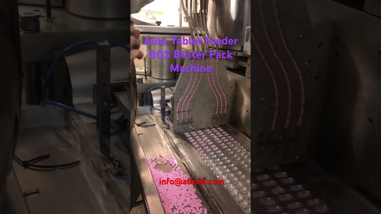 Automatic Tablet Feeder BQS Blister Pack Machjen 