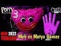 Mob games vs motya games  whos jumpscare is better  poppy playtime 3 poppy pastime gametime 1