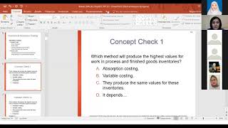 Absorption Costing and Variable Costing and Segment Reporting: Tools for Management