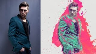 Lively Photoshop Effect Tutorial | Automatically create digital art screenshot 2