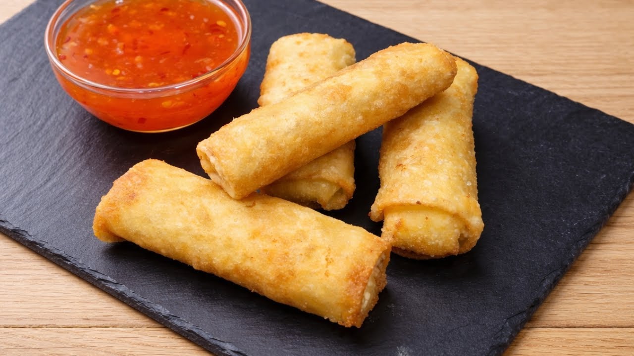 Pouca Gente Sabe Fazer Essa Massa em Casa! Rolinho Primavera Perfeito!