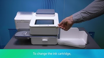 SendPro™ ​C - Changing the ink cartridge