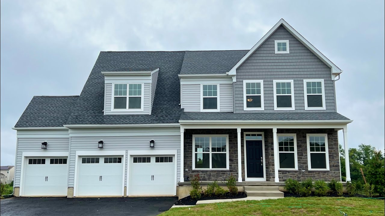 Hadley Elevation 2 with 3rd Car Garage YouTube