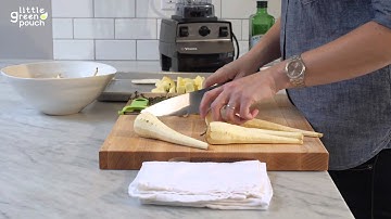 Roasted Apple Parsnip Puree by Charlotte March