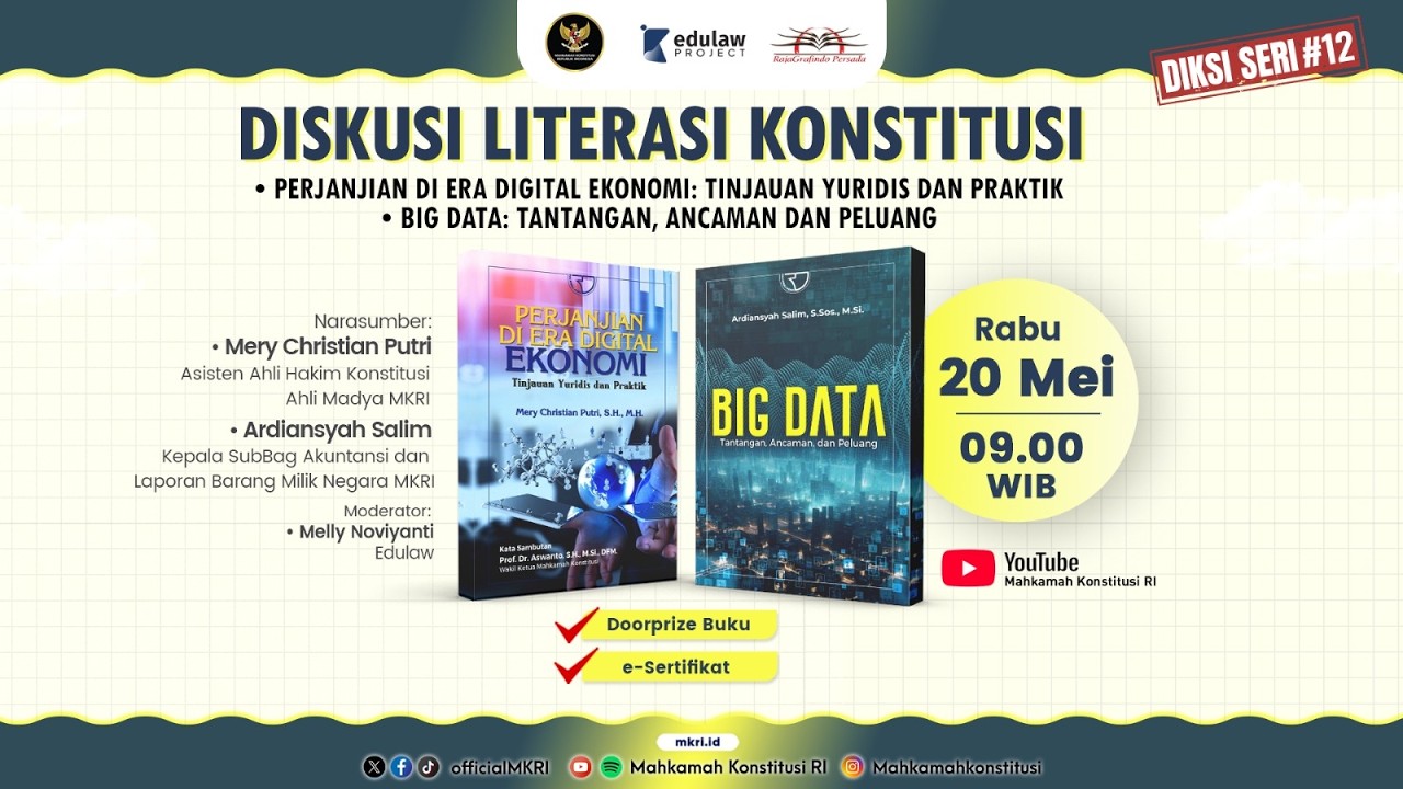 Diskusi Literasi Konstitusi (DIKSI) Seri #12