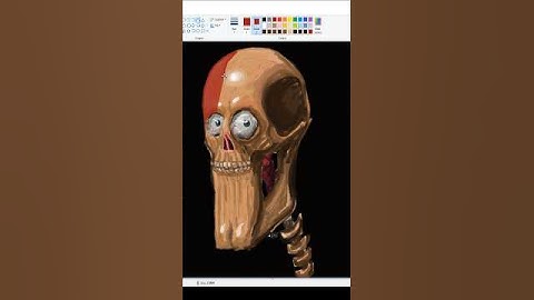 ART & Anatomy, mewing #art #microsoftpaint #anatomy #mewing #supermario