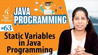 Static Variables in Java Programming   - Classes and Objects in Java Programming Language - Java