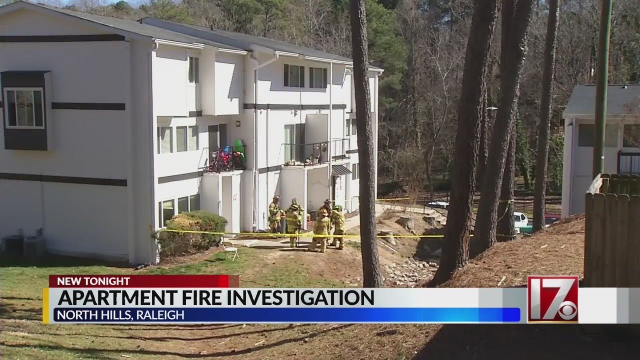 Fire investigation underway at the Trails of North Hills in Raleigh