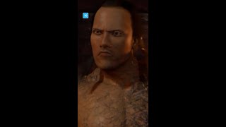 The Rock solid CGI from this movie is unforgettable.