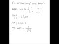 Fourier Transform of Step function
