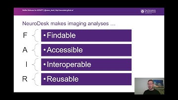 NeuroDesk at eResearch conference 2021