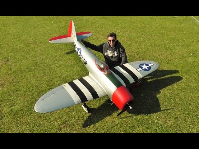 1/5 SCALE P-47 THUNDERBOLT MEISTER - ZENOAH G800 (80cc TWIN) ROMEO