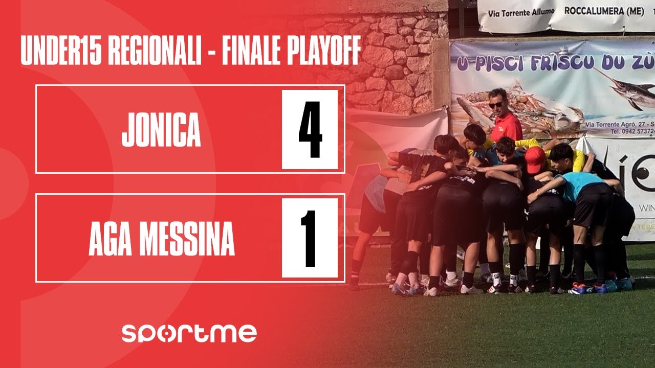 Under15 R | Jonica vs AGA Messina | Finale Playoff