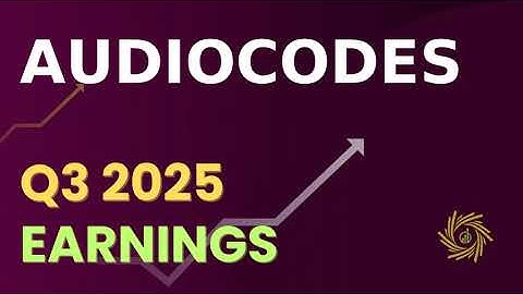 AudioCodes Ltd  AUDC Q3 2025 Earnings Call
