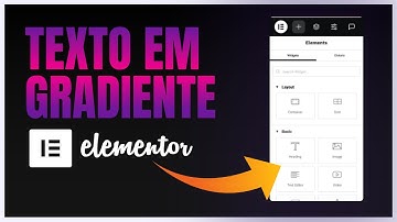 Como Fazer GRADIENTE EM TEXTO OU TÍTULO no WordPress + Elementor