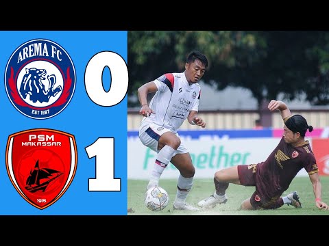 Highlight Arema FC VS PSM Makassar 0-1 | BRI Liga 1 #arema #briliga1