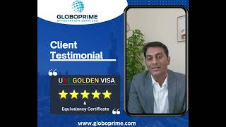 Client Success Story: Full UAE Golden Visa Process Completed with GloboPrime