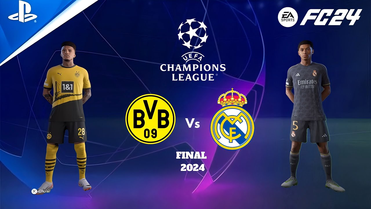 FC 24 - dortmund vs real madrid | UEFA Champions League Final 2024 ...