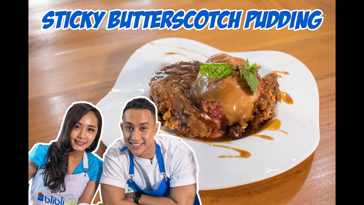 [Menu Ramadhan] Takjil Sticky Butterscotch Pudding ala Nadya Puteri