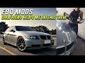 BMW e90 "affordable" mods -Girlfriend helps me install them