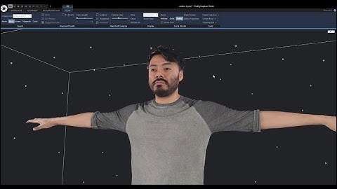 Full-body photogrammetry 3d-scan T-pose Andres - demo