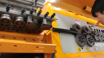Automatic stirrup bending machine Develop No 3 installation video