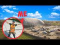 Cleaning the top of a GIANT DOME!? (Scary)