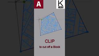 CLIP when a block needs to be cut to fit a specific size - #autocad #command #tutorials #cad #tipps