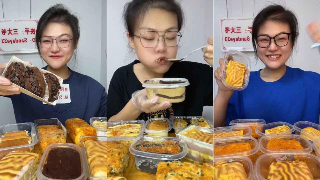KWAI TIGER SKIN BREAD ROLL / EATING COMPILATION / TIGER SKIN BREAD ROLL / MUKBANG ASMR / EATING SHOW