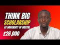 Think Big Scholarship 2026 at University of Bristol | How to Apply (UK)