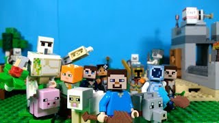 Lego Minecraft Stop Motion Compilation 1