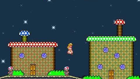 Super Mario ReInvent (SMR, SMBX) v1.1 (Preview Build) Gameplay - The Princess Cliche (Peach & Yoshi)