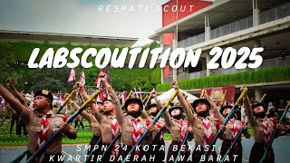 Juara 1 Danton Terbaik, Juara 2 LKBBT SMPN 24 Bekasi @Labscoutition SMA Labschool Cibubur 2025