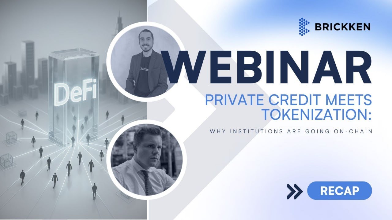 Private Credit Meets Tokenization: Why Institutions Are Going On-Chain