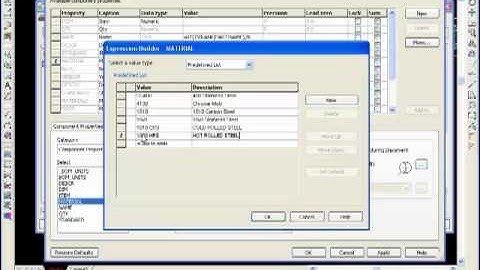 AutoCAD Mechanical - Associative BOM