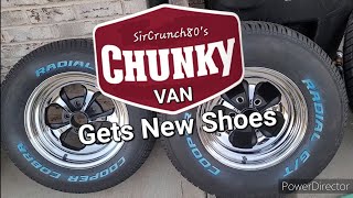 Chunky Gets new Keystone Klassic Wheels & Cooper Cobra 255/70/15 & 215/70/15 Tires pt 45