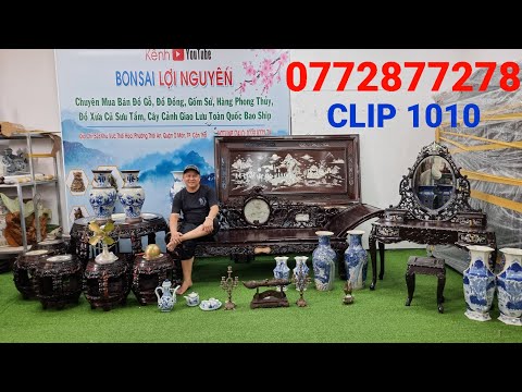 Video Clip 1010 (25/9/2022) Giường Lười, Bộ Bàn Gỗ Trắc 7... - youtube
