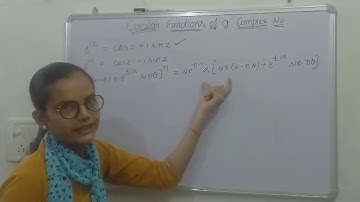 Circular Functions of a Complex number/ Lecture 1