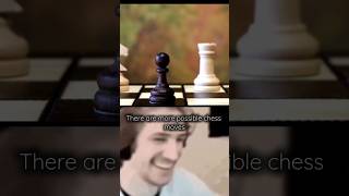 There are actually more possible chess moves than the number of atoms in the universe #shorts #space