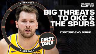 Who Is The Biggest Threat To The Thunder And Spurs In The West? First Take Yt Exclusive