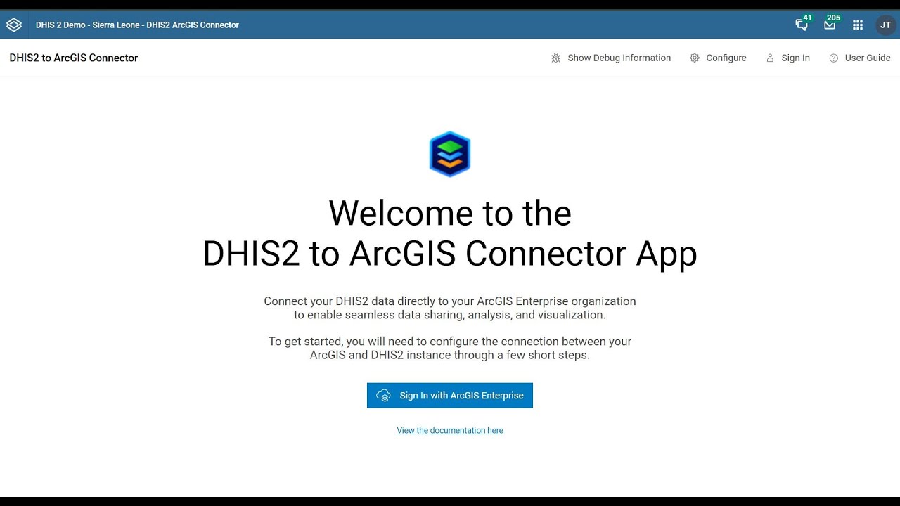 Introduction to the DHIS2 to ArcGIS Connector App - YouTube