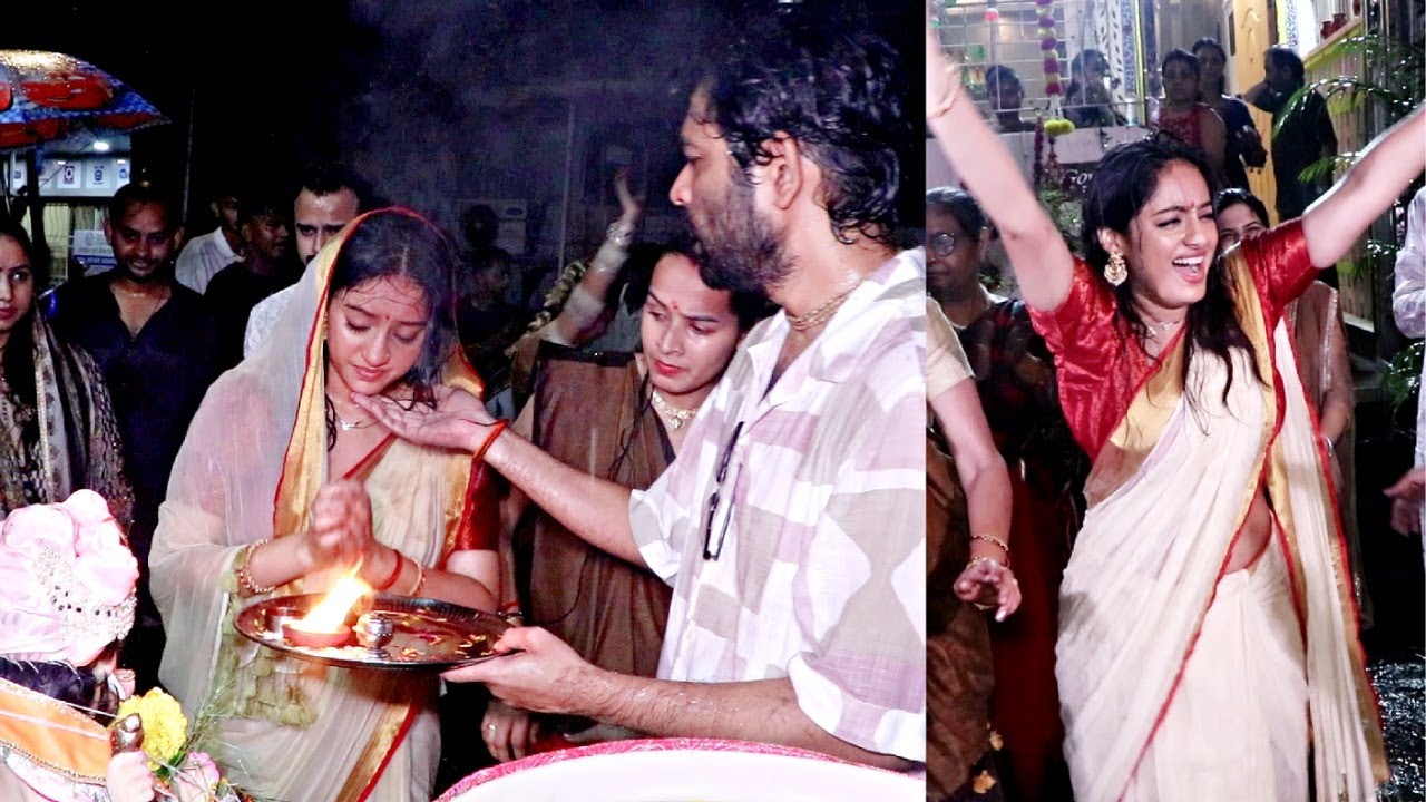 Deepika Singh Emotional & Energetic Ganpati Visarjan 2025 Full Video | UNEDITED