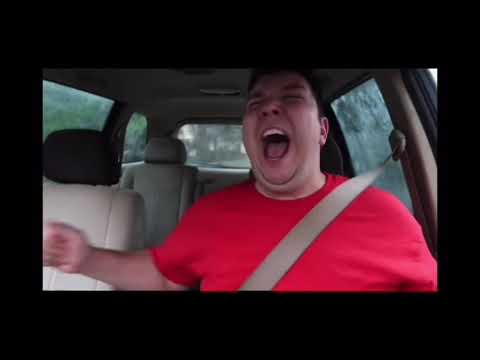This fat guy screams in his car EXCEPT HE IS SO LOUD!!!!! (Nikocado avacado mental breakdown)