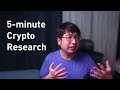 How to quickly research any crypto