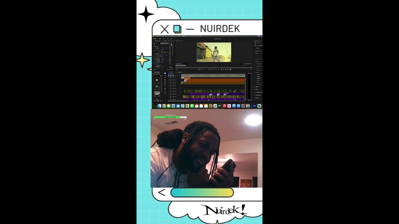 EDITING A MUSIC VIDEO W NUIRDEK