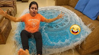 I Turned My Sofa Into A Swimming Pool Prank