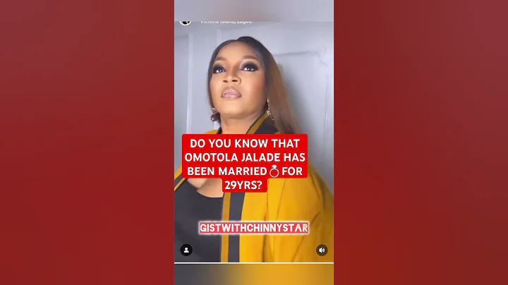 DO YOU KNOW THAT OMOTOLA JALADE HAS BEEN MARRIED FOR 29YRS?