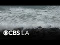 King tides batter Orange County coastline