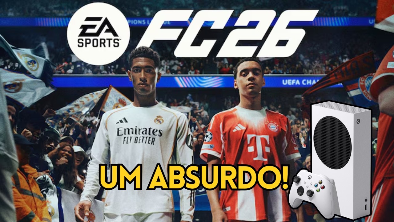 UM ABSURDO!!! Teste de EA SPORTS FC 26 "GRÁTIS" no XBOX SERIES S! - Deu RUIM Para o REAL MADRID😁